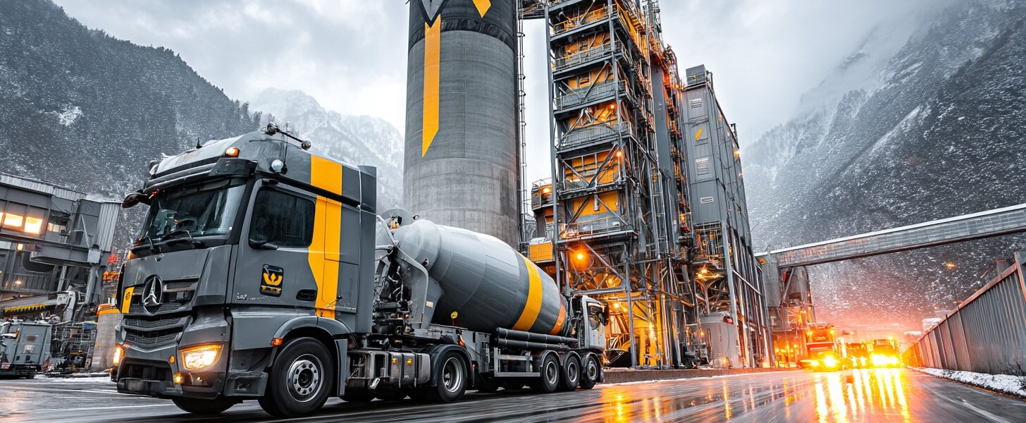 Логистика бетонных поставок