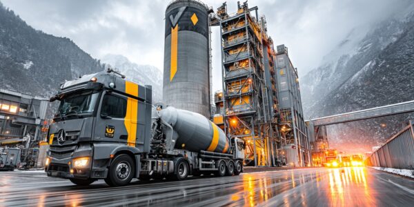 Логистика бетонных поставок